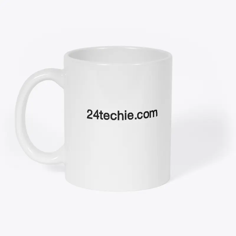 24techie black t-shirt